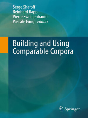 cover image of Building and Using Comparable Corpora